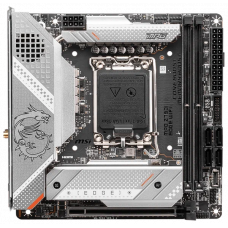 Материнская плата MSI MPG Z790I EDGE WIFI Soc-1700 Intel Z790 2xDDR5 mini-ITX AC`97 8ch(7.1) 2.5Gg RAID+HDMI+DP