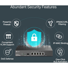 Межсетевой экран TP-Link SafeStream ER7206 10/100/1000BASE-TX/SFP