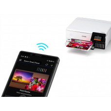 МФУ струйный Epson L8160 (C11CJ20404/403/402) A4 Duplex Net WiFi белый