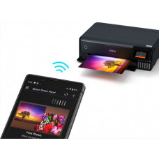 МФУ струйный Epson L8180 (C11CJ21403/402/504/502) A3 Duplex Net WiFi черный