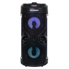 Минисистема Hyundai H-MC150 черный 50Вт/FM/USB/BT/SD/MMC