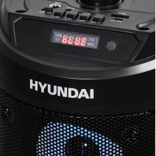Минисистема Hyundai H-MC150 черный 50Вт/FM/USB/BT/SD/MMC