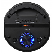 Минисистема Hyundai H-MC170 черный 80Вт/FM/USB/BT/SD/MMC