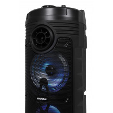 Минисистема Hyundai H-MC170 черный 80Вт/FM/USB/BT/SD/MMC