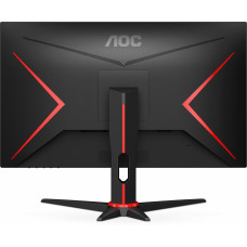 Монитор AOC 23.8" Gaming 24G2SAE черный/красный VA LED 1ms 16:9 HDMI M/M матовая 350cd 178гр/178гр 1920x1080 165Hz FreeSync Premium VGA DP FHD 5.6кг
