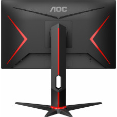 Монитор AOC 23.8" Gaming 24G2SPU черный/красный IPS LED 16:9 HDMI M/M матовая HAS Piv 300cd 178гр/178гр 1920x1080 165Hz FreeSync Premium VGA DP FHD USB 4.41кг