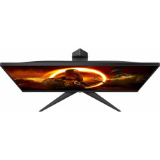 Монитор AOC 23.8" Gaming 24G2SPU черный/красный IPS LED 16:9 HDMI M/M матовая HAS Piv 300cd 178гр/178гр 1920x1080 165Hz FreeSync Premium VGA DP FHD USB 4.41кг
