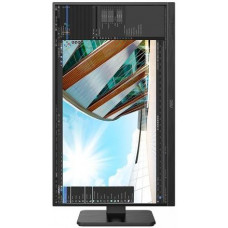 Монитор AOC 27" Pro Q27P2Q черный IPS LED 4ms 16:9 HDMI M/M матовая HAS Pivot 300cd 178гр/178гр 2560x1440 D-Sub DisplayPort Ultra HD 2K (1440p) USB 5кг