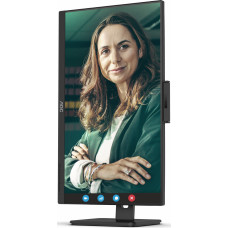 Монитор AOC 27" Pro Q27P3QW черный IPS LED 16:9 HDMI M/M Cam матовая HAS Piv 1000:1 350cd 178гр/178гр 2560x1440 75Hz DP QHD USB 6.6кг