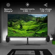 Монитор Digma 21.5" Progress 22A404F черный VA LED 5ms 16:9 HDMI M/M матовая 250cd 178гр/178гр 1920x1080 100Hz VGA FHD 2.2кг
