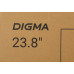 Монитор Digma 23.8" Progress 24P402F черный IPS LED 5ms 16:9 HDMI M/M матовая 250cd 178гр/178гр 1920x1080 100Hz G-Sync DP FHD 3.0кг