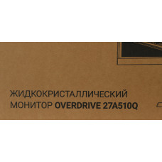 Монитор Digma 27" Overdrive 27A510Q черный VA LED 1ms 16:9 HDMI M/M матовая 300cd 178гр/178гр 2560x1440 165Hz G-Sync FreeSync DP 2K 5.8кг