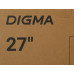 Монитор Digma 27" Overdrive 27A510Q черный VA LED 1ms 16:9 HDMI M/M матовая 300cd 178гр/178гр 2560x1440 165Hz G-Sync FreeSync DP 2K 5.8кг