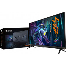 Монитор Gigabyte 43" Aorus FV43U черный VA 1ms 16:9 HDMI M/M матовая 1000cd 178гр/178гр 3840x2160 144Hz DP 4K USB 10кг