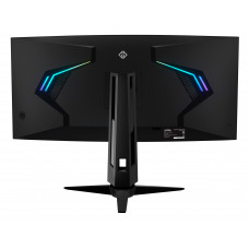 Монитор GMNG 34" Gaming GM-34C11W черный VA LED 2ms 21:9 HDMI M/M матовая HAS Piv 4000:1 300cd 178гр/178гр 3440x1440 165Hz G-Sync FreeSync DP 2K 8.57кг
