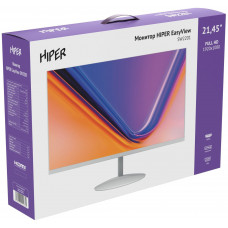 Монитор Hiper 21.45" EasyView SW2201 белый IPS LED 5ms 16:9 HDMI M/M матовая 250cd 178гр/178гр 1920x1080 75Hz FreeSync VGA DP FHD 2.88кг