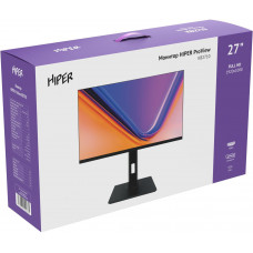 Монитор Hiper 27" ProView KB2710 черный IPS LED 5ms 16:9 HDMI M/M матовая HAS Piv 250cd 178гр/178гр 1920x1080 75Hz FreeSync DP FHD USB 4.5кг