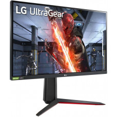 Монитор LG 27" UltraGear 27GN65R-B черный IPS 16:9 HDMI матовая HAS Piv 1000:1 300cd 178гр/178гр 1920x1080 144Hz G-Sync FreeSync Premium DP FHD 7.2кг