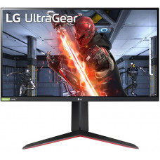 Монитор LG 27" UltraGear 27GN65R-B черный IPS 16:9 HDMI матовая HAS Piv 1000:1 300cd 178гр/178гр 1920x1080 144Hz G-Sync FreeSync Premium DP FHD 7.2кг