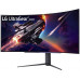 Монитор LG 44.5" UltraGear 45GR95QE-B черный OLED LED 21:9 HDMI матовая HAS Piv 1500000:1 1000cd 178гр/178гр 3440x1440 240Hz G-Sync FreeSync Premium DP SPDIF WQ USB 10.9кг