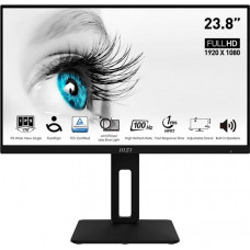 Монитор MSI 23.8" Pro MP242AP черный IPS LED 1ms 16:9 HDMI M/M HAS Piv 300cd 178гр/178гр 1920x1080 100Hz VGA DP FHD 3.3кг