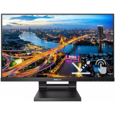 Монитор Philips 21.5" B Line 222B1TC черный IPS LED 16:9 HDMI M/M матовая HAS 250cd 178гр/178гр 1920x1080 75Hz VGA DP FHD USB Touch 6.13кг