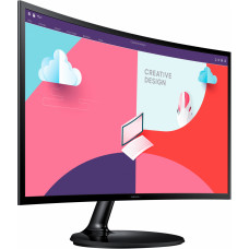 Монитор Samsung 23.8" S24C360EAI черный VA LED 16:9 HDMI матовая 250cd 178гр/178гр 1920x1080 75Hz FreeSync VGA FHD 3.1кг