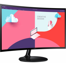 Монитор Samsung 23.8" S24C360EAI черный VA LED 16:9 HDMI матовая 250cd 178гр/178гр 1920x1080 75Hz FreeSync VGA FHD 3.1кг