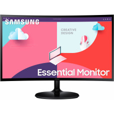 Монитор Samsung 23.8" S24C360EAI черный VA LED 16:9 HDMI матовая 250cd 178гр/178гр 1920x1080 75Hz FreeSync VGA FHD 3.1кг