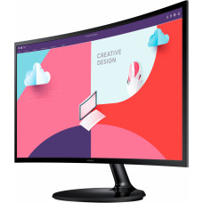 Монитор Samsung 23.8" S24C360EAI черный VA LED 16:9 HDMI матовая 250cd 178гр/178гр 1920x1080 75Hz FreeSync VGA FHD 3.1кг