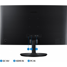 Монитор Samsung 23.8" S24C360EAI черный VA LED 16:9 HDMI матовая 250cd 178гр/178гр 1920x1080 75Hz FreeSync VGA FHD 3.1кг