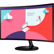 Монитор Samsung 23.8" S24C360EAI черный VA LED 16:9 HDMI матовая 250cd 178гр/178гр 1920x1080 75Hz FreeSync VGA FHD 3.1кг