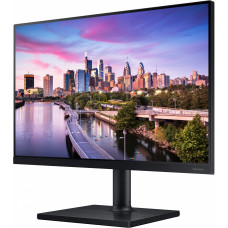 Монитор Samsung 24" F24T450GY черный IPS LED 16:10 DVI HDMI M/M матовая HAS Piv 250cd 178гр/178гр 1920x1200 75Hz DP FHD USB 5.5кг