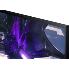 Монитор Samsung 24" Odyssey G3 S24AG320NI черный VA LED 1ms 16:9 HDMI полуматовая HAS Piv 3000:1 250cd 178гр/178гр 1920x1080 165Hz FreeSync Premium DP 4.5кг