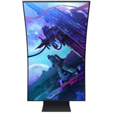 Монитор Samsung 55" Odyssey Ark S55CG97WNI черный VA LED 16:9 HDMI M/M матовая HAS 600cd 178гр/178гр 3840x2160 165Hz FreeSync Premium Pro DP WQ USB 41.5кг