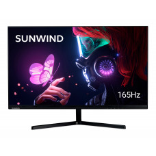 Монитор SunWind 23.8" SUN-M24BG110 черный VA LED 16:9 HDMI матовая 250cd 178гр/178гр 1920x1080 165Hz DP FHD USB 2.6кг