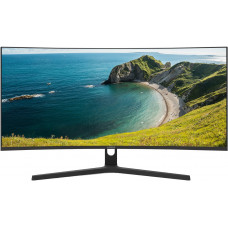 Монитор SunWind 34" SM-34QV401 черный VA LED 1ms 21:9 HDMI матовая 300cd 178гр/178гр 3440x1440 165Hz G-Sync DP WQ 5.6кг