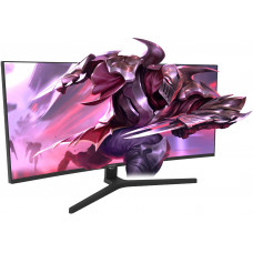 Монитор SunWind 34" SM-34QV401 черный VA LED 1ms 21:9 HDMI матовая 300cd 178гр/178гр 3440x1440 165Hz G-Sync DP WQ 5.6кг