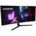 Монитор SunWind 34" SM-34QV401 черный VA LED 1ms 21:9 HDMI матовая 300cd 178гр/178гр 3440x1440 165Hz G-Sync DP WQ 5.6кг