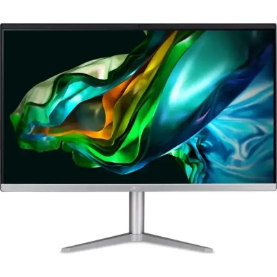 Моноблок Acer Aspire C24-1300 23.8" Full HD Ryzen 3 7320U (2.4) 8Gb SSD512Gb RGr CR Windows 11 Home GbitEth WiFi BT 65W клавиатура мышь Cam черный 1920x1080