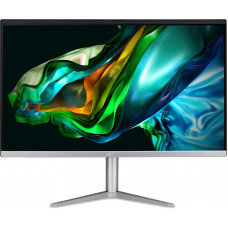 Моноблок Acer Aspire C24-1300 23.8" Full HD Ryzen 5 7520U (2.8) 16Gb SSD512Gb RGr CR Eshell GbitEth WiFi BT 65W клавиатура мышь Cam черный 1920x1080