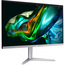 Моноблок Acer Aspire C24-1300 23.8" Full HD Ryzen 5 7520U (2.8) 16Gb SSD512Gb RGr CR Eshell GbitEth WiFi BT 65W клавиатура мышь Cam черный 1920x1080