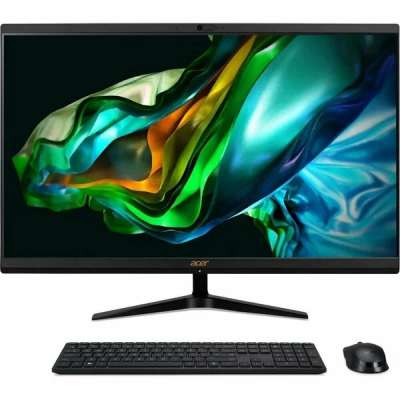 Моноблок Acer Aspire C24-1610 23.8" Full HD i3 N305 (1.8) 8Gb SSD512Gb UHDG CR Eshell WiFi BT 65W клавиатура мышь Cam черный 1920x1080