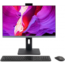 Моноблок Digma Pro Unity 23.8" Full HD i3 1315U (1.2) 16Gb SSD512Gb UHDG CR Windows 11 Pro GbitEth WiFi BT 90W клавиатура мышь Cam серый/черный 1920x1080