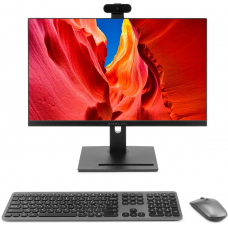 Моноблок Digma Pro Unity 23.8" Full HD i3 1315U (1.2) 8Gb SSD256Gb UHDG CR Windows 11 Pro GbitEth WiFi BT 90W клавиатура мышь Cam серый/черный 1920x1080