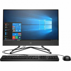 Моноблок HP 200 G4 21.5" Full HD i5 1235U (1.3) 16Gb SSD512Gb Iris Xe DVDRW CR FreeDOS GbitEth WiFi BT 65W клавиатура мышь Cam черный 1920x1080
