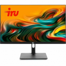 Моноблок IRU 23ID 23.8" Full HD i7 1255U (1.7) 16Gb SSD512Gb Iris Xe CR без ОС GbitEth WiFi BT 120W Cam черный 1920x1080