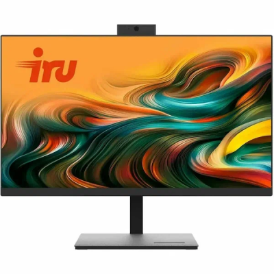 Моноблок IRU Tactio 23.8" Full HD i5 12450H (2) 16Gb SSD512Gb UHDG без ОС GbitEth WiFi BT 90W Cam черный 1920x1080