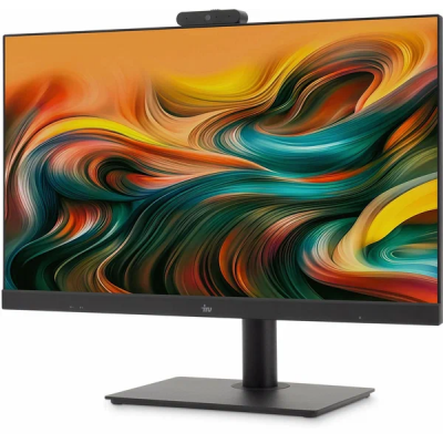 Моноблок IRU Tactio 23IH6P 23.8" Full HD i3 12100 (3.3) 16Gb SSD256Gb UHDG 730 FreeDOS WiFi BT Spk 120W Cam черный 1920x1080 (RUS)