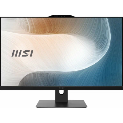 Моноблок MSI Modern AM272P 1M-681XRU 27" Full HD Core 5 120U (1.4) 16Gb SSD512Gb Graphics без ОС GbitEth WiFi BT 120W клавиатура мышь Cam черный 1920x1080